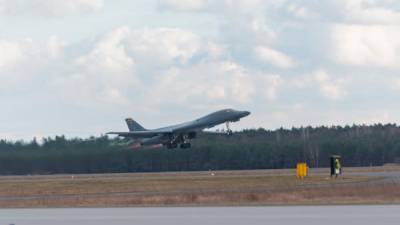 Стратегический бомбардировщик США впервые приземлился в Польше