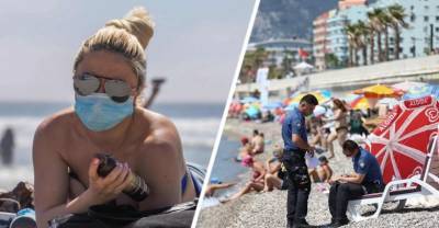 Российская туристка рассказала, как в Анталии сейчас полиция разводит на деньги загорающих за неодетую маску