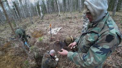 Украинские поисковики передали России останки солдат-красноармейцев, погибших в годы ВОВ