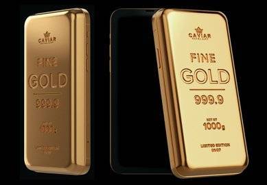 В России выпустили килограмм золота со встроенным в него iPhone 12 Pro