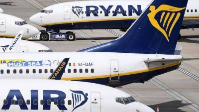 Ryanair запустит 18 маршрутов из Киева и Одессы