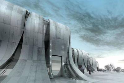 Новороссийский архитектор предложил концепцию скульптуры по мотивам ураганного ветра