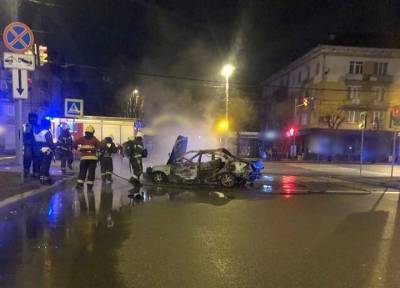 Пьяный водитель без прав уходил от погони: в Калининграде заживо сгорел пассажир KIA