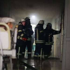 В реанимационном отделении COVID-больницы в Киеве произошел пожар