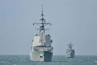 Четыре корабля НАТО находятся в территориальных водах Грузии