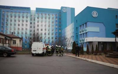 В Киеве горела больница