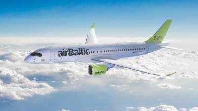 Авиакомпания airBaltic возобновляет полеты из Риги в Минск