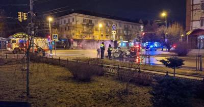 Водитель корчился на земле: подробности смертельной аварии на Барнаульской в Калининграде
