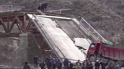 Вести в 20:00. Обрушение моста в Дагестане: специалисты сделают временный переезд