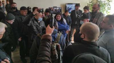 “Запорожгаз” штурмовали активисты