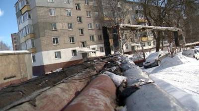 Оголенные сети на Ульяновской греют улицу, а не дома