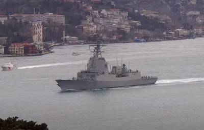 Группа кораблей НАТО из состава SNMG2 вошла в территоиальные воды Грузии