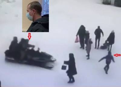 Ехал в баню на снегоходе начальника: допрос водителя, сбившего девочку на Масленице в Свияжске