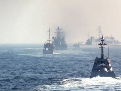 Украинские моряки провели учения в Черном море с противоминной группой НАТО
