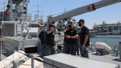 ВМС Украины приняли участие в совместных с НАТО учениях в Черном море