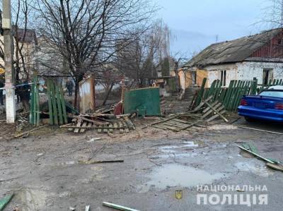Под Киевом прогремел взрыв: есть пострадавший, повреждены дома и автомобили