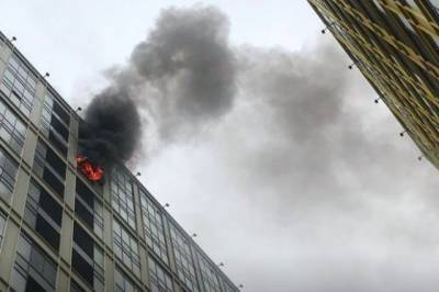 Из горящего бизнес-центра «Савеловский Сити» в Москве вывели 300 человек