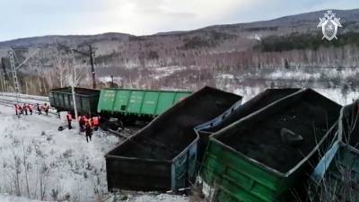 В Челябинской области с рельсов сошли 17 вагонов