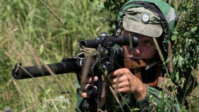 В Хабаровском крае военные спецназа ВВО провели учения