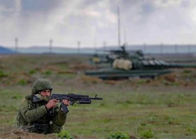 В Крыму начались крупные учения десантных войск РФ