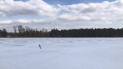 На водоёмах Беларуси началось интенсивное таяние льда