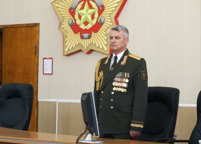 В Гродно офицерскому составу представили нового командующего войсками Западного оперативного командования Игоря Демиденко