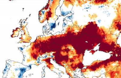 В Европу приходит сильнейшая со времен Римской империи засуха