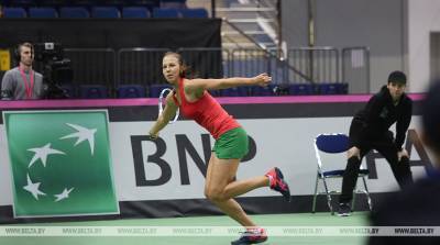 Белорусская теннисистка Вера Лапко не вышла во второй круг турнира в Санкт-Петербурге