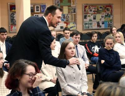 Депутат МГД Головченко рассказал школьникам азы предпринимательства