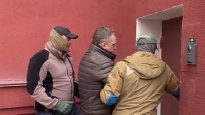 Появилось видео задержания подозреваемого в шпионаже в пользу Украины россиянина