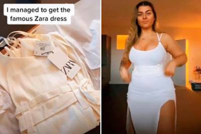 Новое облегающее платье Zara вызвало ажиотаж среди женщин