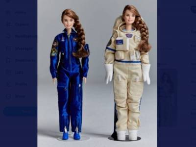 В США выпустили вторую в истории куклу Barbie-космонавта – первой была Терешкова