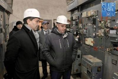 Гендиректор «Россетей» Андрей Рюмин проводит осмотр электросетевых объектов в Дагестане