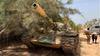 Танки Ливийской войны