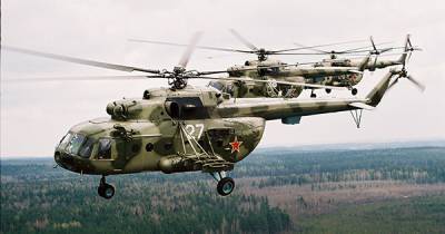 В воздушном пространстве Украины зафиксировали российский вертолет