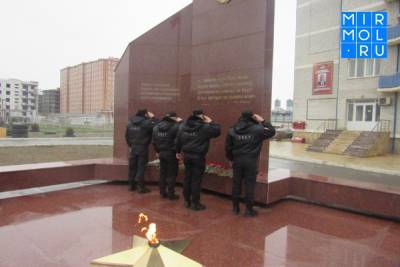 В Каспийске отметили 28-летие со дня образования СОБР «Ястреб»