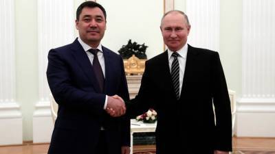 Путин вместе с Жапаровым откроет золоторудный комбинат в Киргизии