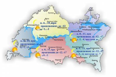 Безветренную погоду с плюсовой температурой прогнозируют в Татарстане