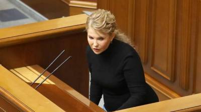 Тимошенко объявила внешнее управление Украиной бестолковым