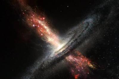 Астрономам удалось обнаружить блуждающую черную дыру