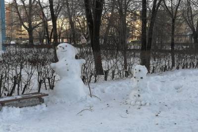 Оренбургские снеговики «вышли» на митинг против пенсионной реформы