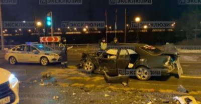 ДТП с одним пострадавшим произошло в Приморском районе Санкт-Петербурга — видео