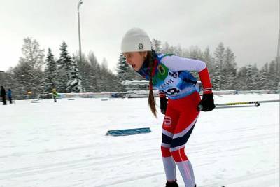 Секунды отделили юную петрозаводскую лыжницу от бронзы на всероссийских соревнованиях