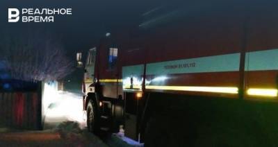 На пожаре в частном доме в Альметьевском районе погиб пожилой мужчина