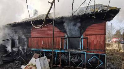 В Волковысском районе при пожаре в частном доме погибла женщина