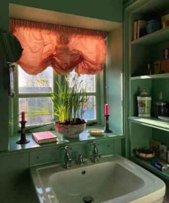 Текстиль в ванной комнате: 30+ примеров