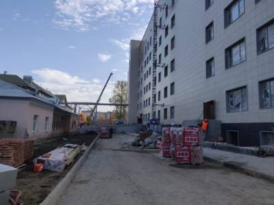 Новый корпус больницы в Колпино сдадут в марте
