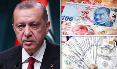 Курс на снижение: турецкая лира «не поверила» в пакет реформ Эрдогана