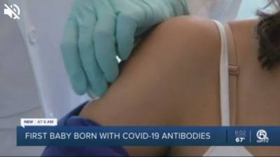 В США заявили, что у привитых матерей дети будут с антителами к Covid-19