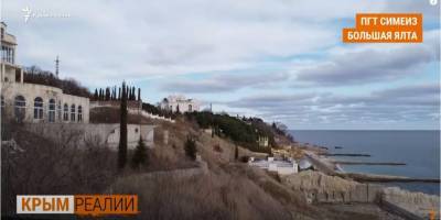 Журналисты показали дворец Медведчука, построенный на месте противотуберкулезного санатория в оккупированном Крыму — видео